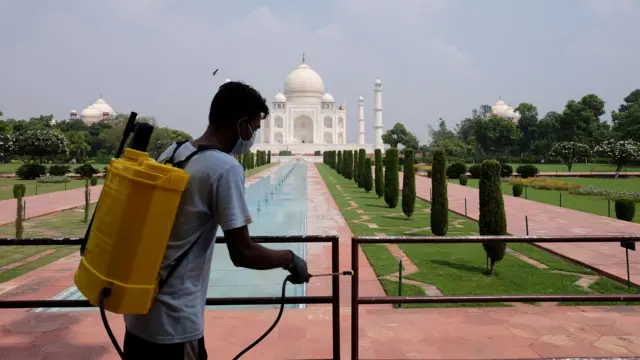 Taj Mahal reopening