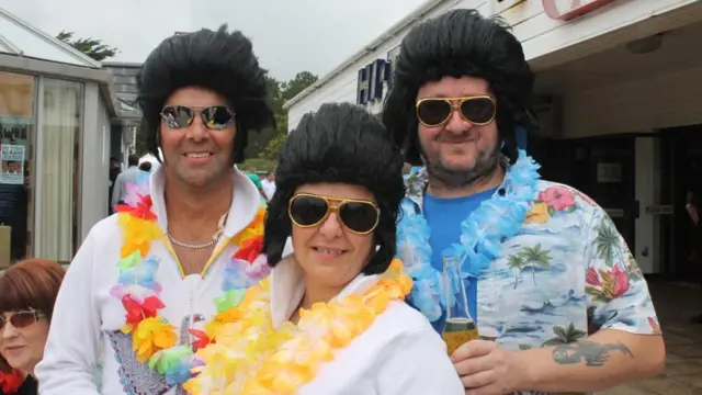 Elvis fans enjoying the 2016 festivities