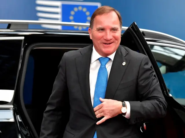 Swedish Prime Minister Stefan Lofven