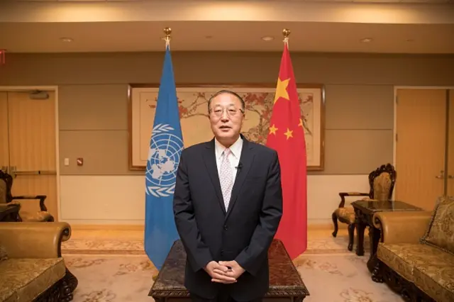 Zhang Jun, China’s ambassador to the UN