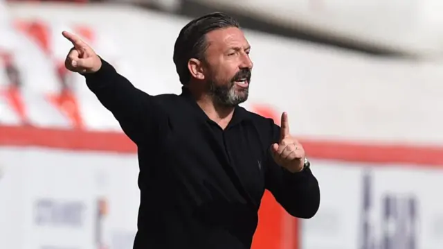 Aberdeen manager Derek McInnes