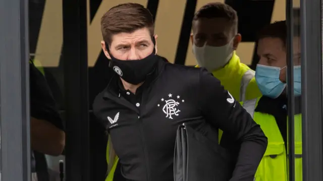 Rangers manager Steven Gerrard