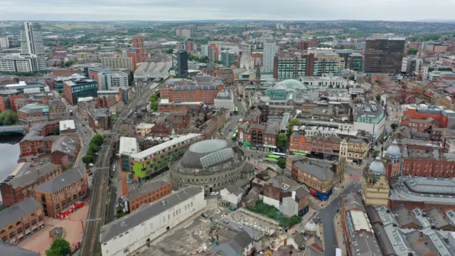 Leeds from above