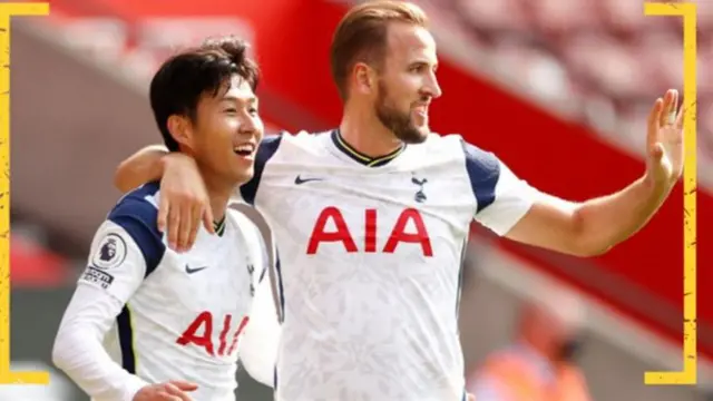 Son Heung-min and Harry Kane