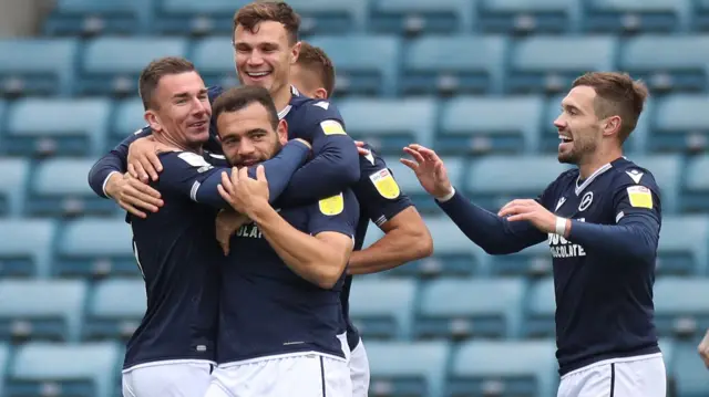 Millwall celebrate