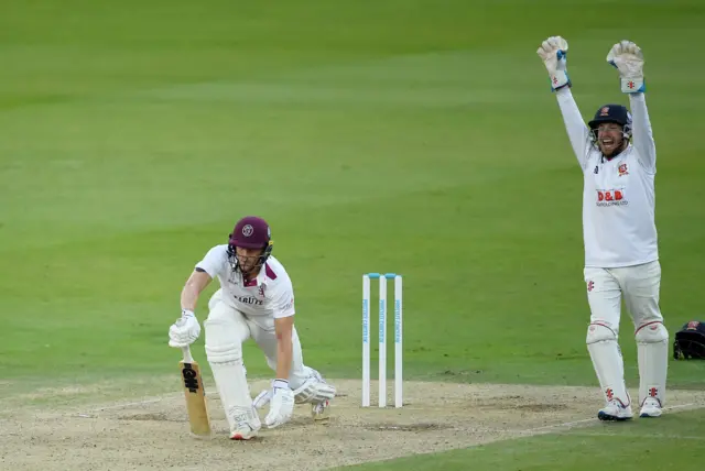 Tom Lammonby wicket