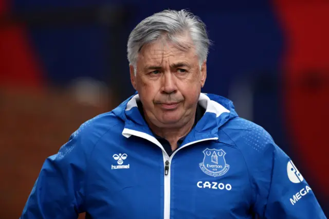 Everton boss Carlo Ancelotti