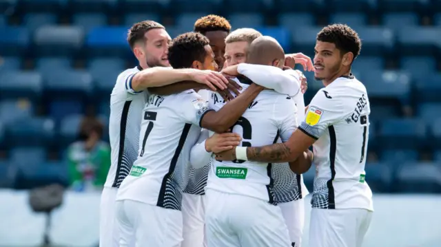 Swansea celebrate