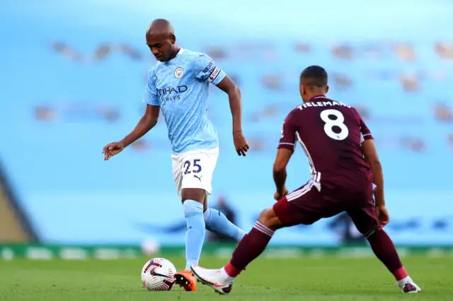 Fernandinho and Youri Tielmans