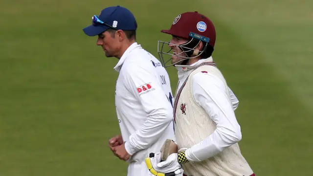 Alastair Cook Craig Overton