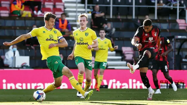 Arnaut Danjuma scores for Bournemouth