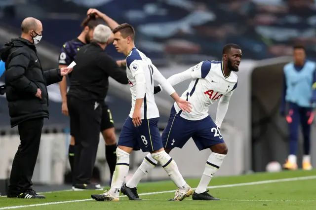 Tanguy Ndombele replaces Giovani La Celso