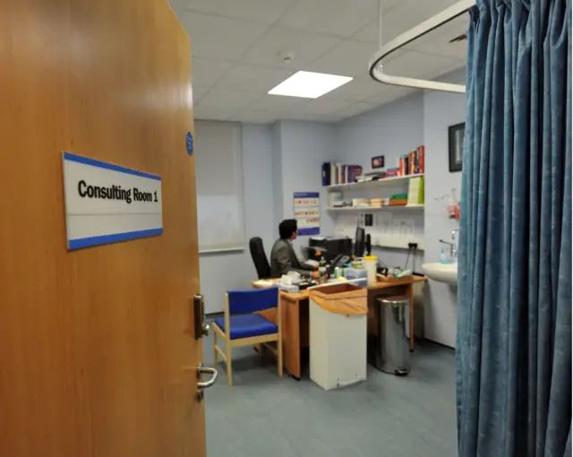 Doctors consulting room