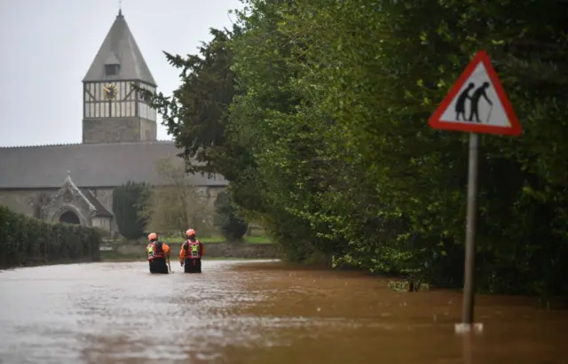 Hampton Bishop floods