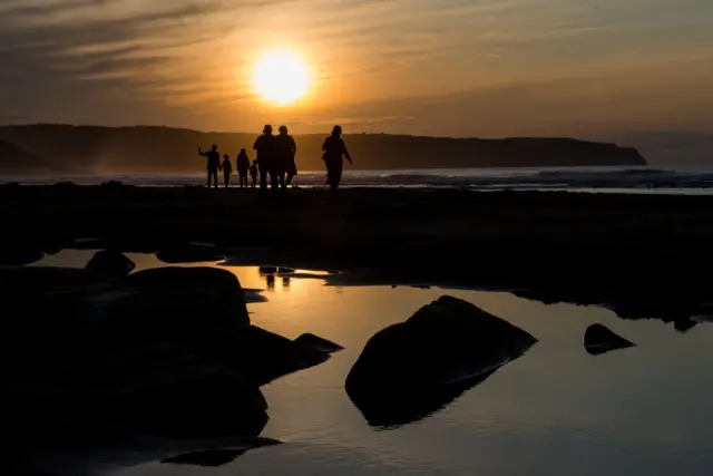 Whitby beach