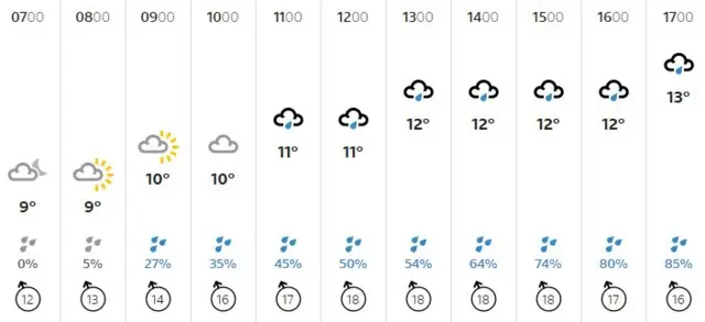 Weather chart