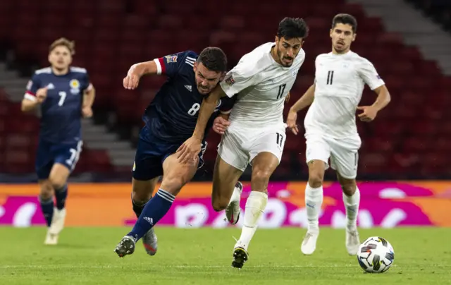 John McGinn and Hatem Elhamed