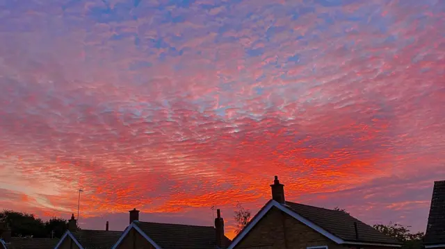 Sunrise in Leicester