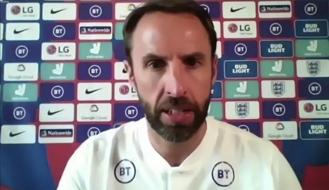 England manager Gareth Southgate