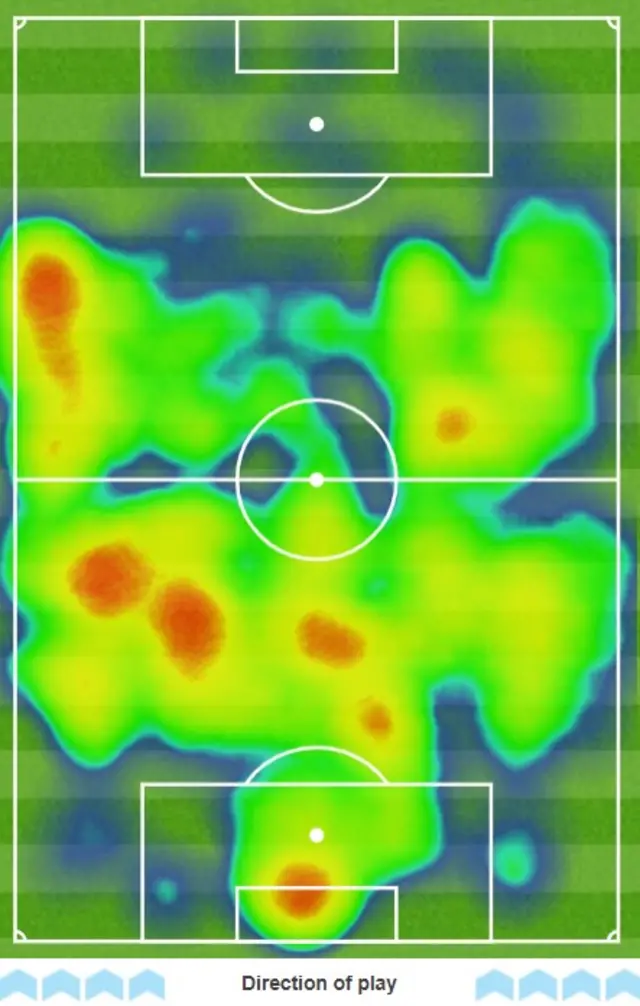 Scotland heat map