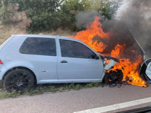 Car fire