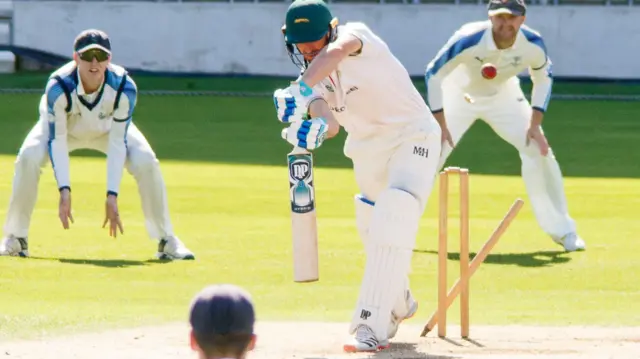 bowled