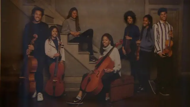 Dr Kadiatu Kanneh-Mason's seven children