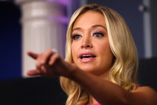White House press secretary Kayleigh McEnany