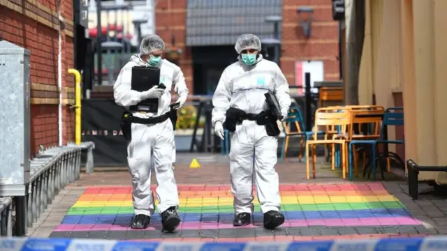 Crime scene investigators