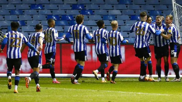 Sheff Wed celebrate