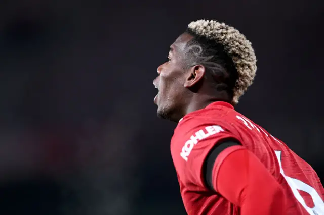 Manchester United's Paul Pogba