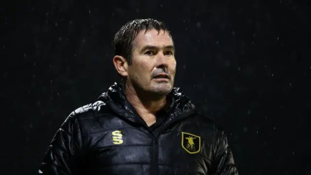 Mansfield manager Nigel Clough