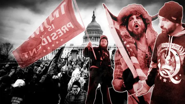 Capitol riots graphic