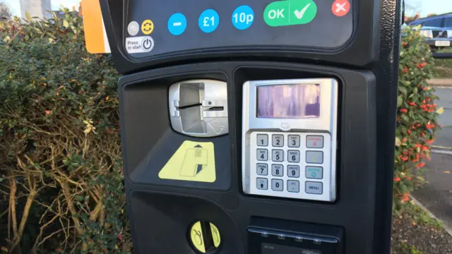 Parking machine