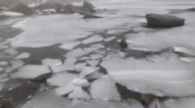 Red Tarn ice flows