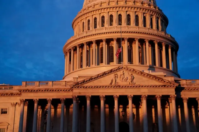 The US Capitol building