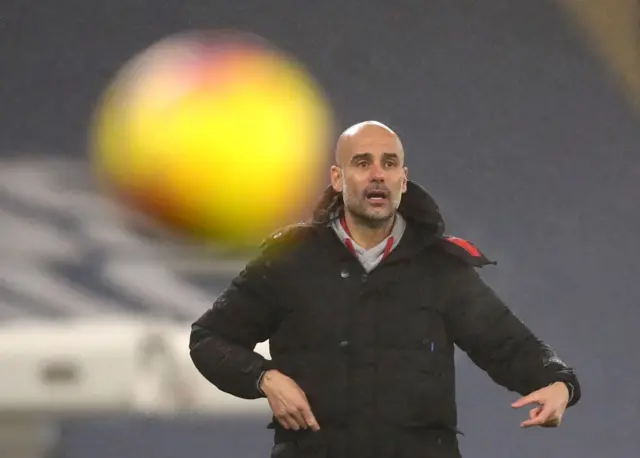 Man City boss Pep Guardiola