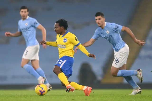 Brighton's Percy Tau