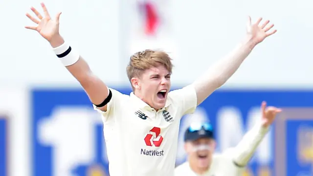 Sam Curran appeals against Sri Lanka