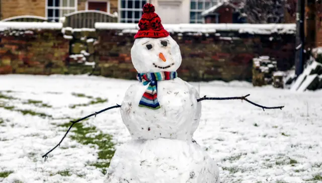 Snowman in Wortley