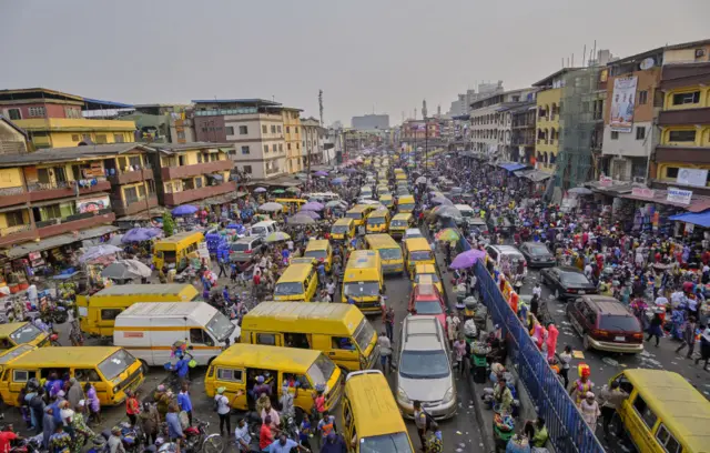 A view of Lagos, Nigeria