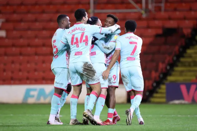 Swansea celebrate