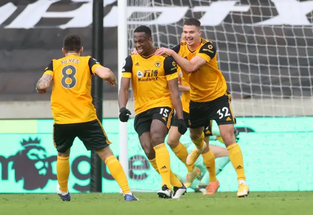 Wolves celebrate