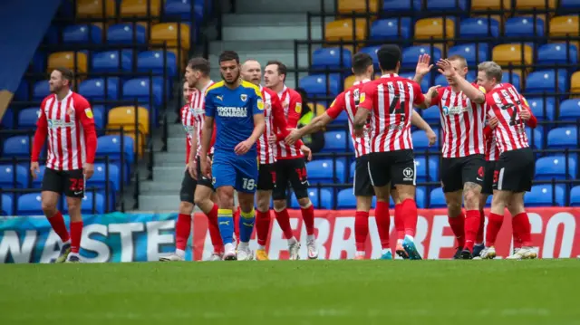 Sunderland celebrating