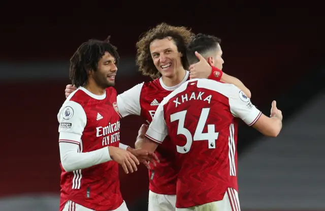 Arsenal celebrate