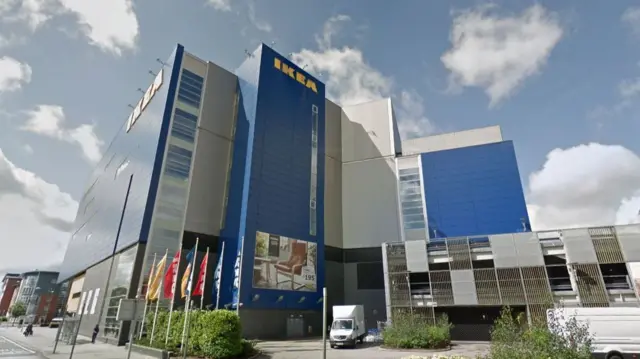 The Ikea store