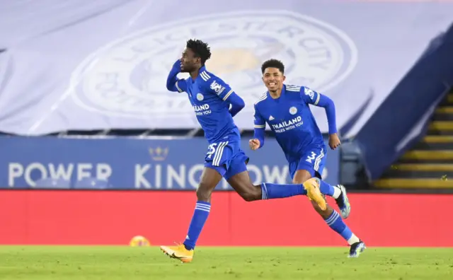 Ndidi celebrates