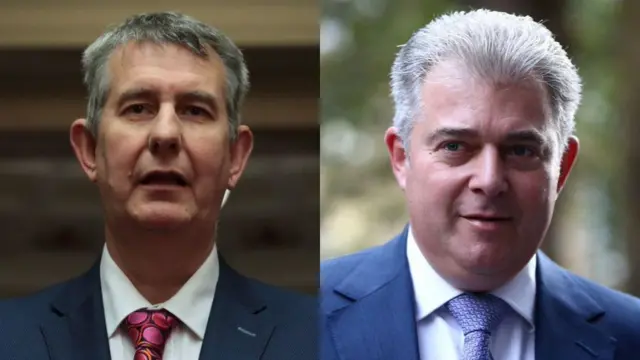 Edwin Poots and Brandon Lewis