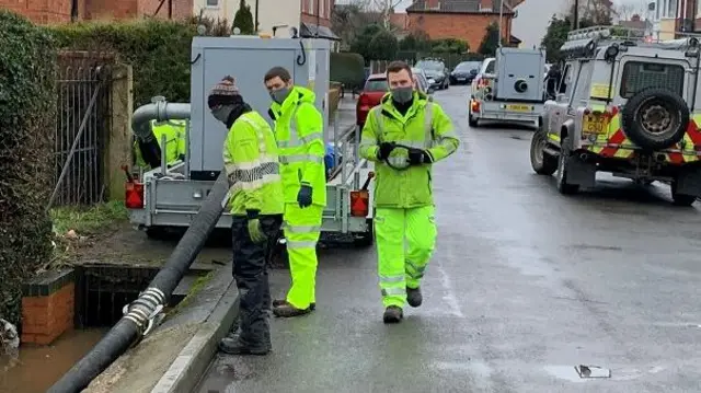 Mobile water pumps in Retford