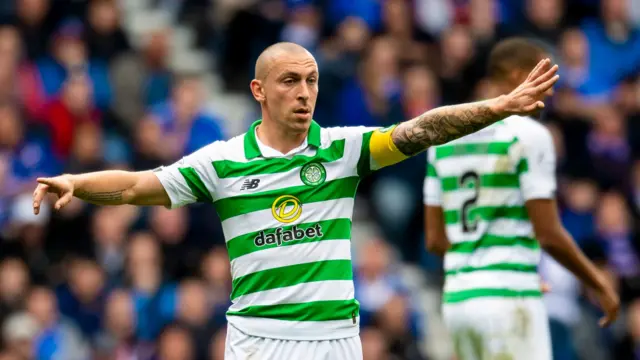 Celtic captain Scott Brown